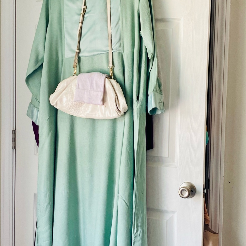 Elegant Mint Green Maxi Dress